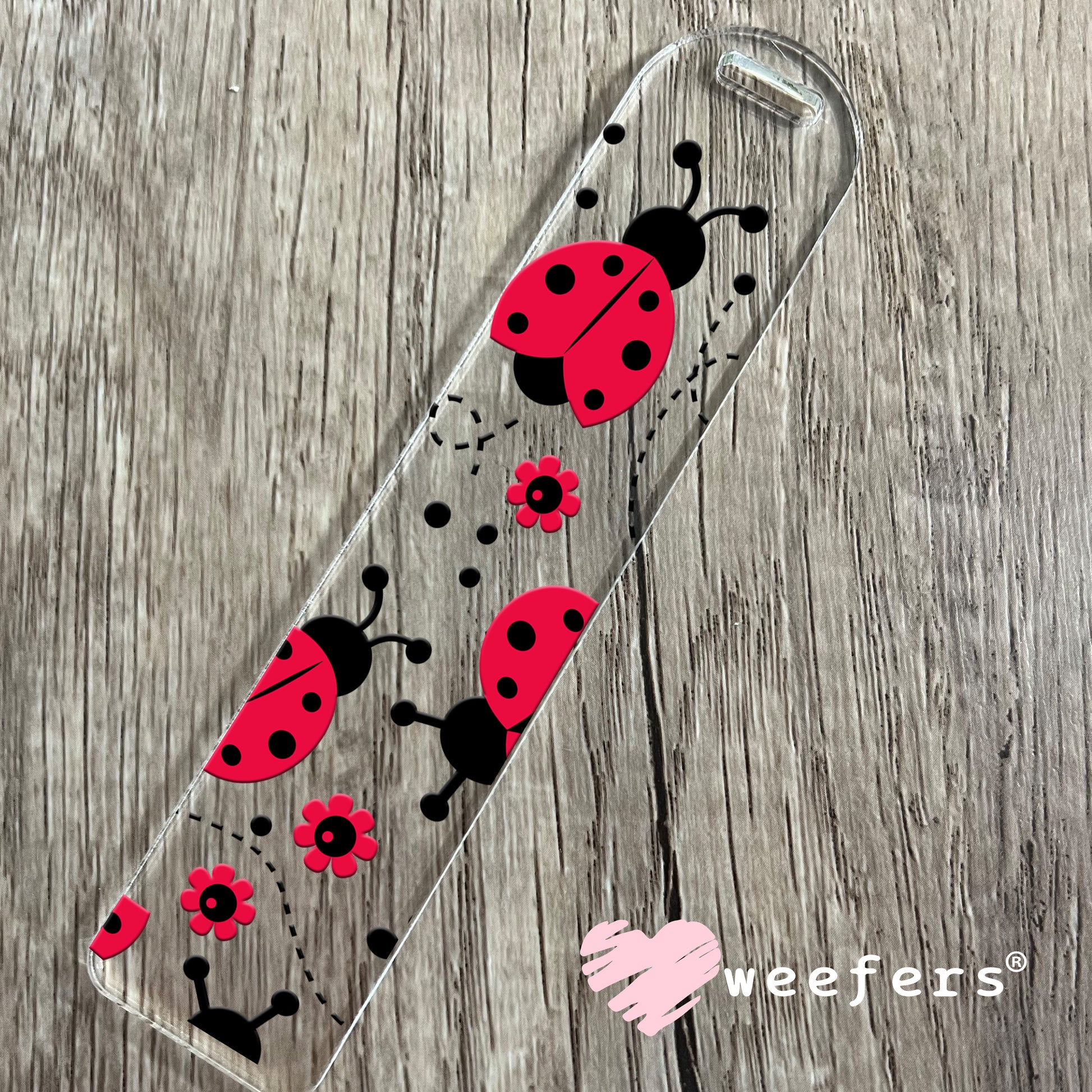 Lady Bug Friends UV DTF Cup Wrap Bookmark Weefers