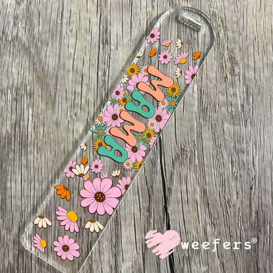 Mama Spring Flowers UV DTF Cup Wrap Bookmark Weefers
