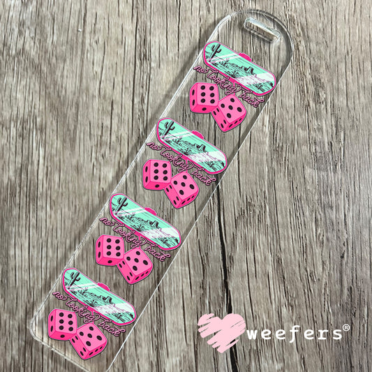 Not Looking Back UV DTF Decal Bookmark Weefers