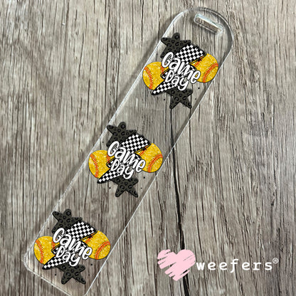 Game Day Softball UV DTF Decal Bookmark Weefers