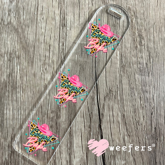Cowgirl Babe UV DTF Decal Bookmark Weefers