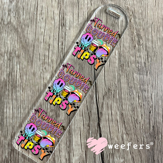 Tanned Bougie Tipsy UV DTF Decal Bookmark Weefers
