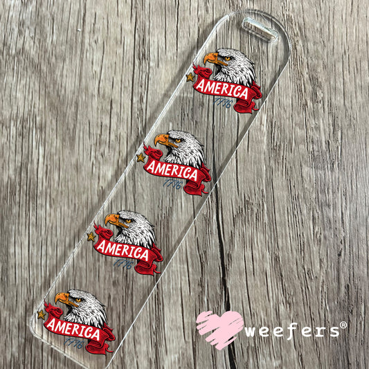 America 1776 Eagle UV DTF Decal Bookmark Weefers