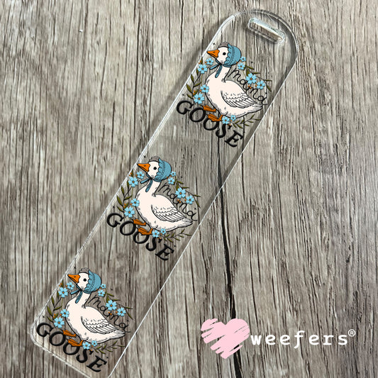 Just Pray Pink Teal UV DTF Decal Bookmark Weefers