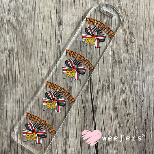 Fire Fighter Wife UV DTF Decal Bookmark Weefers