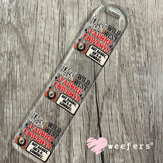 It's About to Get Western UV DTF Decal Bookmark Weefers