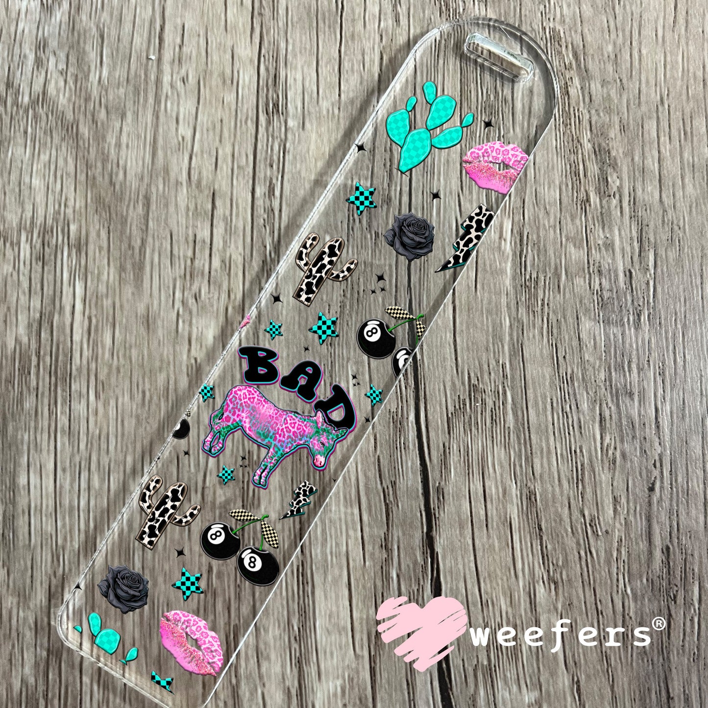 Bad Donkey UV DTF Cup Wrap - Weefers Exclusive Wrap Bookmark Weefers