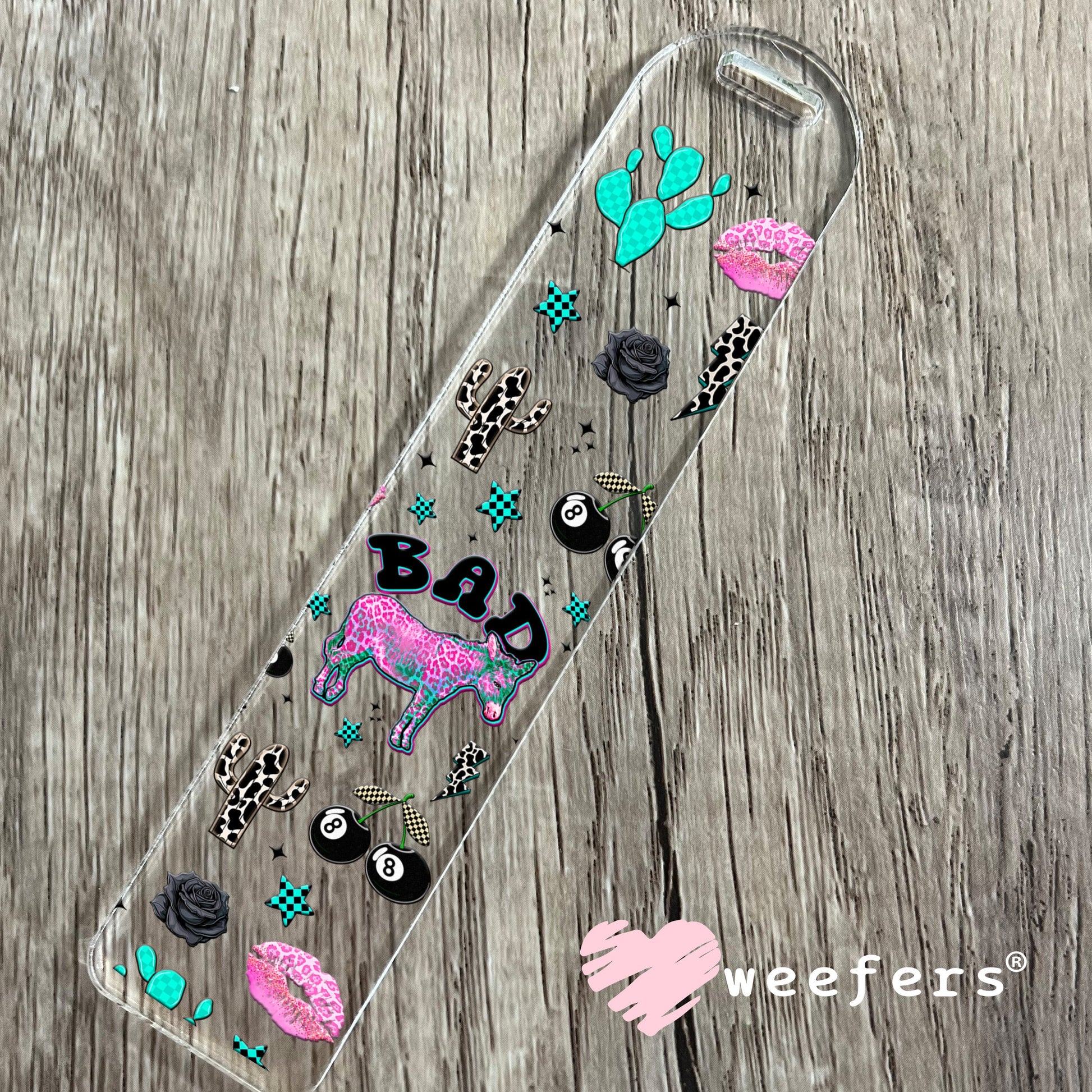 Bad Donkey UV DTF Cup Wrap - Weefers Exclusive Wrap Bookmark Weefers