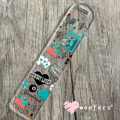 Cowboy Lover Yeehaw UV DTF Cup Wrap - Weefers Exclusive Wrap Bookmark Weefers