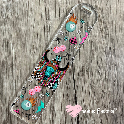Bougie Cow Skull Trucker Hat UV DTF Cup Wrap - Weefers Exclusive Wrap Bookmark Weefers