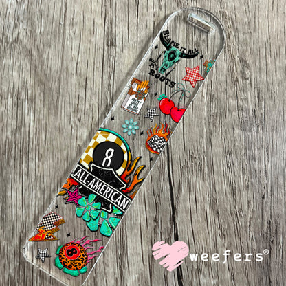 All American UV DTF Cup Wrap - Weefers Exclusive Wrap Bookmark Weefers