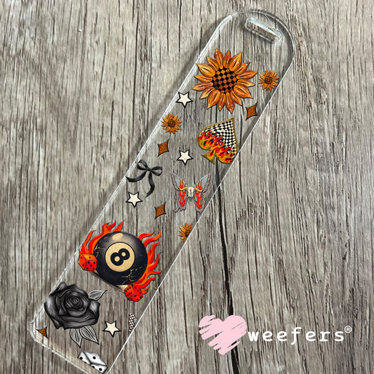 Baby I'm a Wild Card Sidekick UV DTF Cup Wrap - Weefers Exclusive Wrap Bookmark Weefers