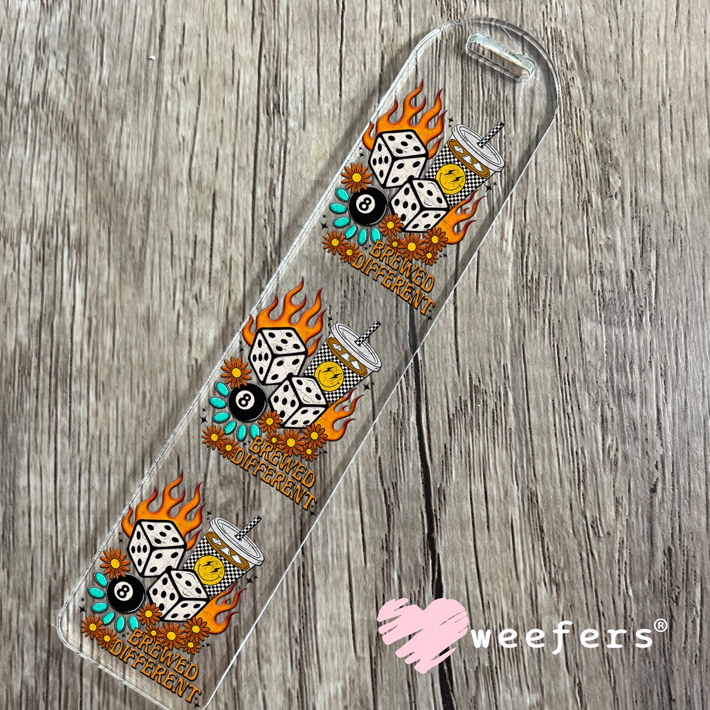 Brewed Different UV DTF Decal Bookmark Weefers