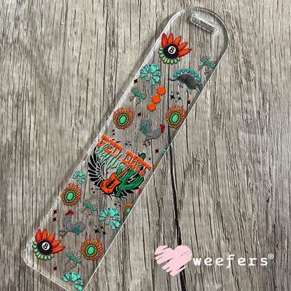 Red Dirt Darlin UV DTF Cup Wrap - Weefers Exclusive Wrap Bookmark Weefers