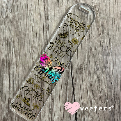 Just Breath UV DTF Cup Wrap Bookmark Weefers