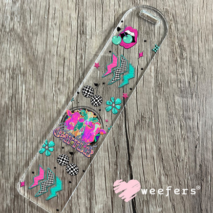 Not My Brand of Cattle UV DTF Cup Wrap- Weefers Exclusive Bookmark Weefers