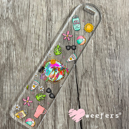 Sun Salt Sand UV DTF Cup Wrap - Weefers® Exclusive Bookmark Weefers