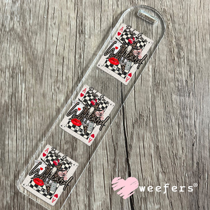 Baby I'm a Wild Card UV DTF Decal Bookmark Weefers