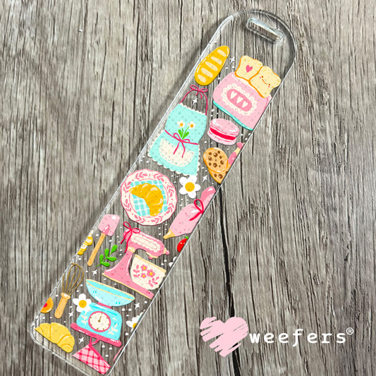Bakers Favorite Things Cottagecore UV DTF Cup Wrap Bookmark Weefers