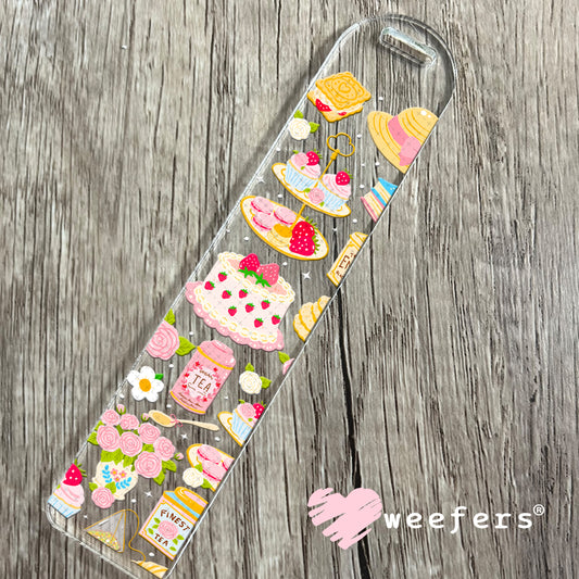 English Tea Cottagecore UV DTF Cup Wrap Bookmark Weefers