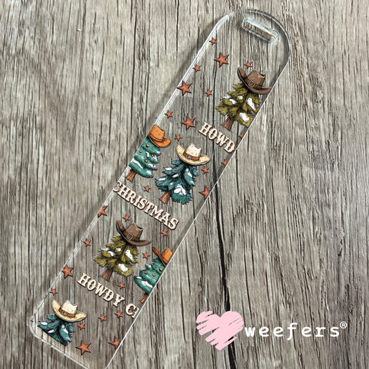 Howdy Christmas UV DTF Cup Wrap - Weefers Exclusive Wrap Bookmark Weefers
