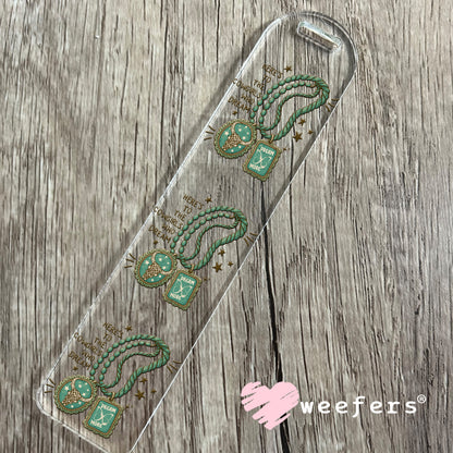 Here's to the Cowgirls who Dream UV DTF Decal Bookmark Weefers