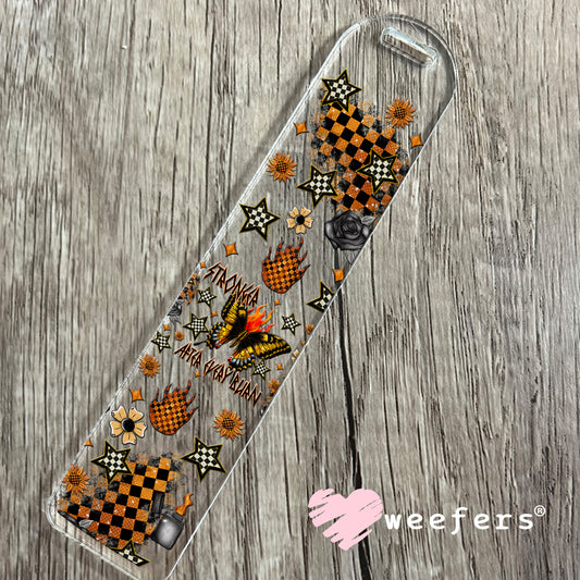 Stronger After Every Burn UV DTF Cup Wrap - Weefers Exclusive Bookmark Weefers