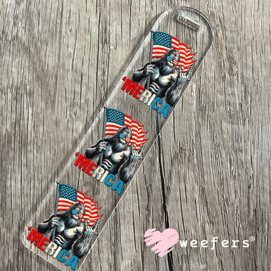 'Merica Gorilla UV DTF Decal Bookmark Weefers