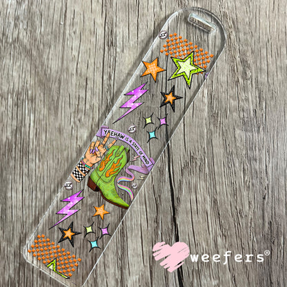 Yeehaw is a State of Mind UV DTF Cup Wrap - Weefers Exclusive Bookmark Weefers