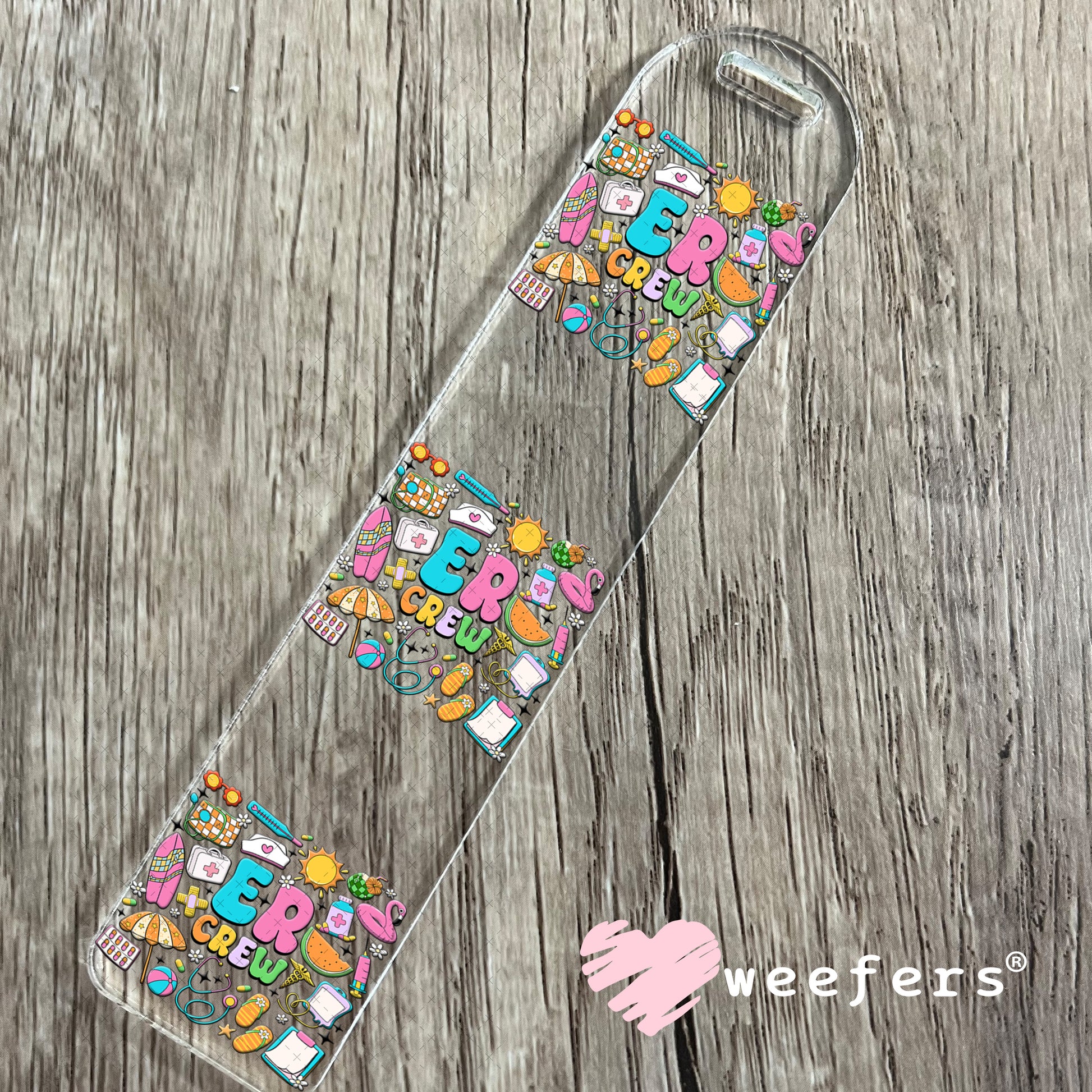 ER Crew UV DTF Decal Bookmark Weefers