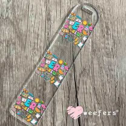 ER Crew UV DTF Decal Bookmark Weefers