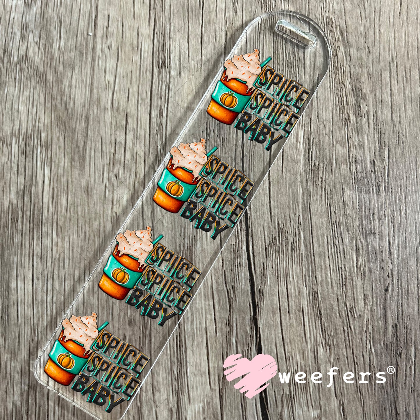 Spice Spice Baby UV DTF Decal Bookmark Weefers