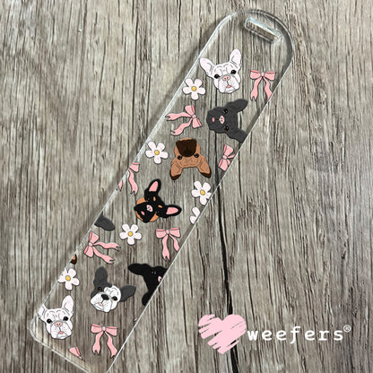 Dog Face Friends UV DTF Cup Wrap Bookmark Weefers