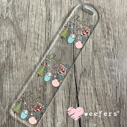 Christmas Vibes UV DTF Decal Bookmark Weefers