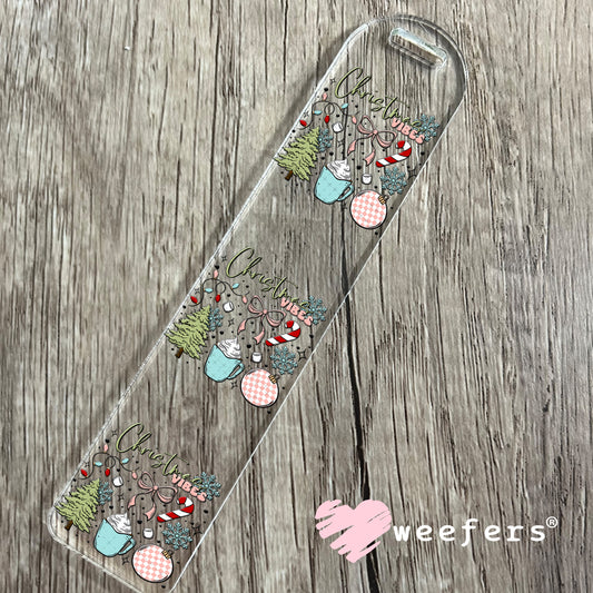 Christmas Vibes UV DTF Decal Bookmark Weefers