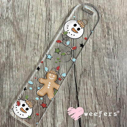 Holly Jolly Christmas UV DTF Cup Wrap Bookmark Weefers