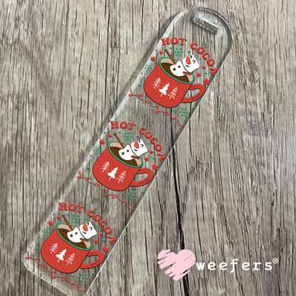 Hot Cocoa Season UV DTF Decal Bookmark Weefers