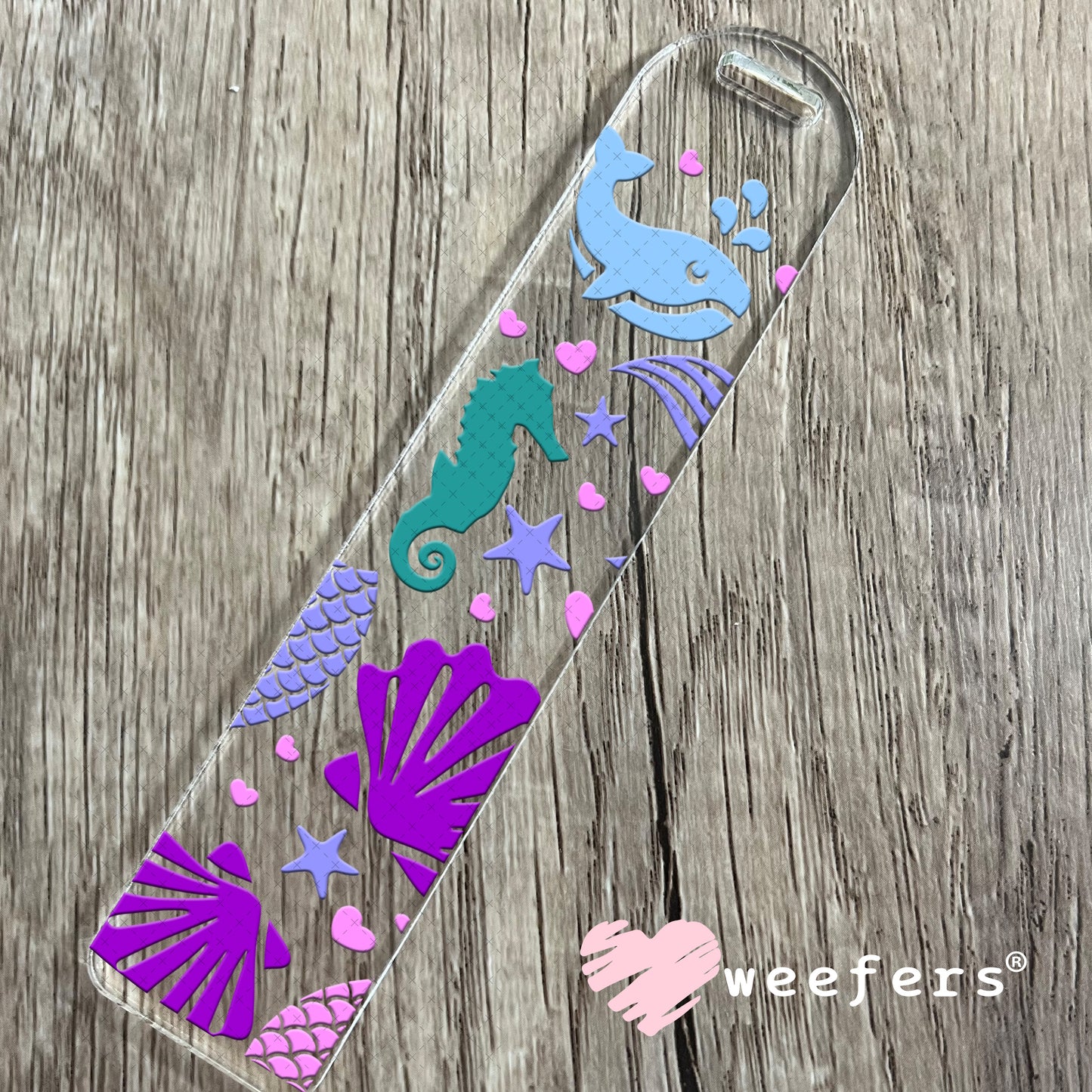 Mermaid Dreams UV DTF Cup Wrap Bookmark Weefers