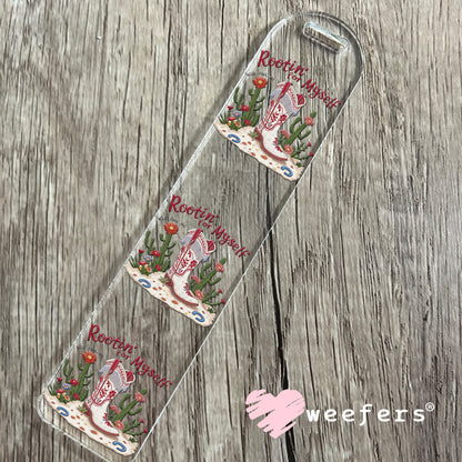 Rootin for Myself UV DTF Decal Bookmark Weefers