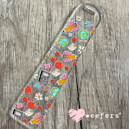 Teacher Composite UV DTF Cup Wrap Bookmark Weefers