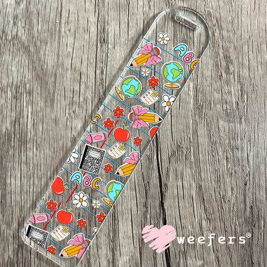 Teacher Composite UV DTF Cup Wrap Bookmark Weefers