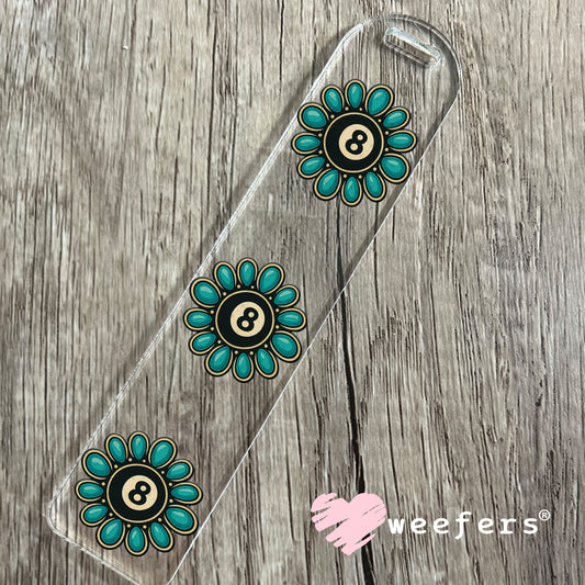 Eightball Concha UV DTF Decal Bookmark Weefers