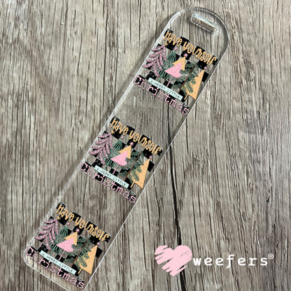 Have Yourself a Merry Little Christmas On UV DTF Decal Bookmark Weefers