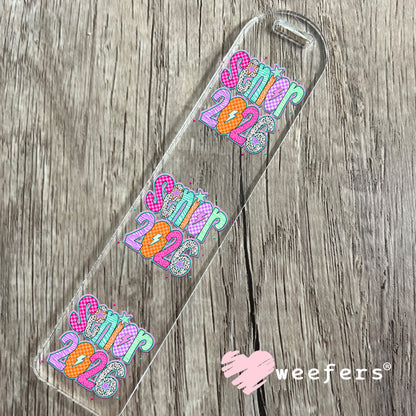 Senior 2026 UV DTF Decal Bookmark Weefers