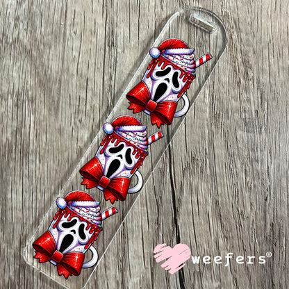 Christmas Ghost Guy UV DTF Decal Bookmark Weefers