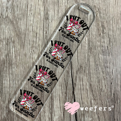 I Put Out for Christmas UV DTF Decal Bookmark Weefers