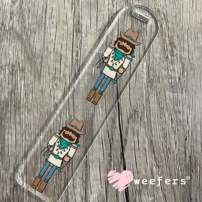 Western Nutcracker UV DTF Decal Bookmark Weefers