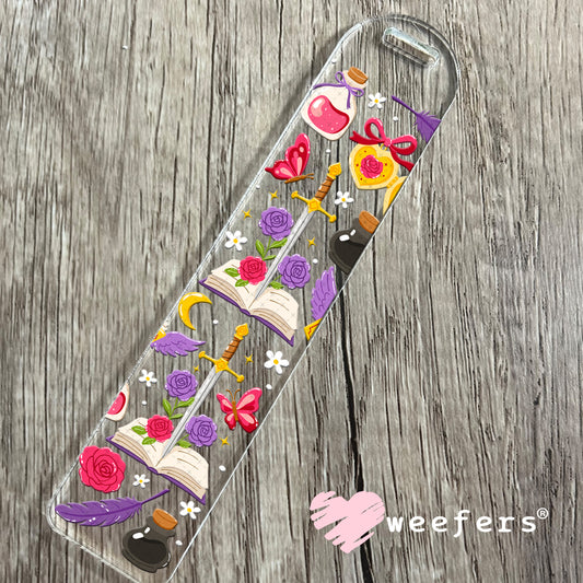 Fantasy Book Lover UV DTF Cup Wrap Bookmark Weefers
