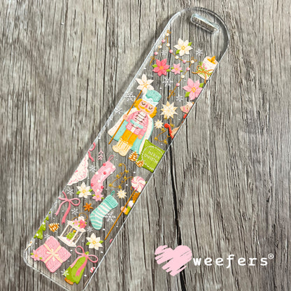 Christmas Pastel Nutcrackers UV DTF Cup Wrap Bookmark Weefers
