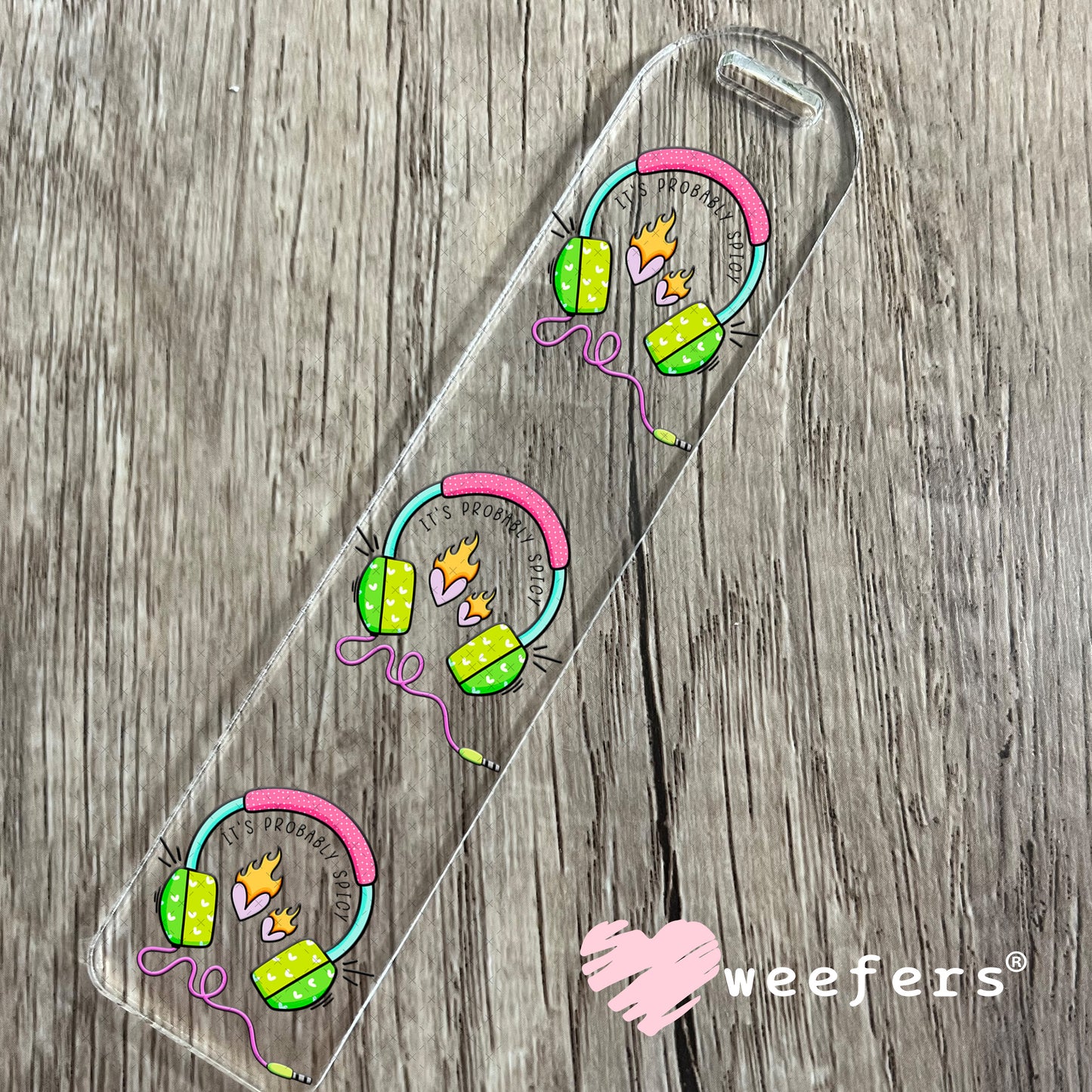It's probably Spicy UV DTF Decal Bookmark Weefers